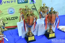 [Foto] Ceremonia de clausura del 42 Campeonato Nacional de Tenis de Mesa del periódico Nhan Dan