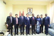 [Foto] Dirigente partidista de Vietnam realiza visita de trabajo en Angola