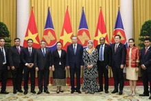 El presidente de Vietnam, To Lam, recibe a embajadores de Asean y Timor Oriental. (Foto: VOV)