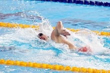 En los SEA Games 31, los nadadores vietnamitas ganaron 11 medallas de oro (Fotografía: VNA)