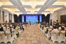 En el evento. 