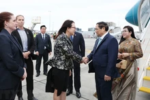 El primer ministro de Vietnam, Pham Minh Chinh, llega a la ciudad de Auckland, para iniciar una visita oficial a Nueva Zelanda. 