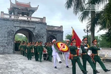 Actos fúnebres en el cementerio de mártires Tong Khao. 
