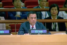 El embajador Dang Hoang Giang, representante permanente de Vietnam ante la ONU (Fotografía: VNA)