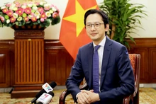 El vicecanciller de Vietnam, Do Hung Viet. 