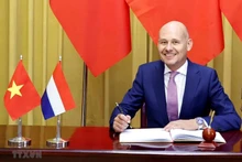 Embajador de Ámsterdam en Hanói, Kees van Baar (Fotografía:VNA)