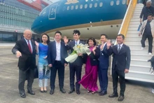 Arriba a Quang Ninh primer vuelo desde Hokkaido 