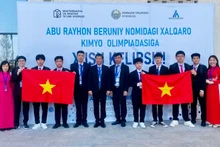 Vietnam ocupa primer lugar en Olimpiada Internacional de Química Abu Reikhan Beruniy (Fotografía: VNA)