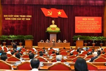 [Foto] Conferencia sobre Resolución relacionada con región Sudeste del delta del Mekong de Vietnam