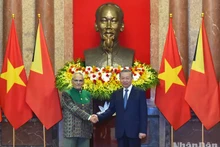 El presidente de Vietnam, To Lam, y su homólogo timorense, José Ramos-Horta.