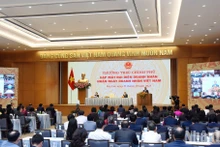 [Foto] Reunión del Gobierno vietnamita con representantes de la comunidad empresarial