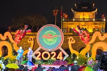 El evento se celebra en la Ciudadela Imperial de Thang Long, Hanói.