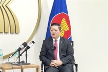 El secretario general de la Asean, Kao Kim Hourn (Fotografía: VNA)