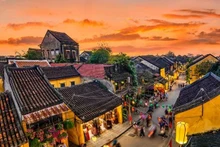 En el antiguo casco de Hoi An (Fotografía: Vietnamplus)