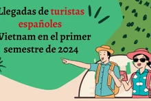 Aumentan llegadas de turistas españoles a Vietnam en primer semestre 