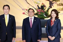[Foto] Ceremonia de bienvenida a los líderes asistentes a la Cumbre ampliada del G7