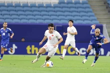 En el partido (Foto: Federación de Fútbol de Vietnam)