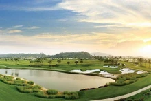 Campo de golf BRG Legend Hill Golf Resort, en el distrito de Soc Son, Hanói. (Fotografía: hanoimoi.vn)