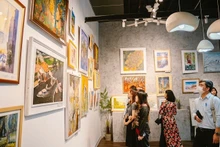En la exposición (Fotografía: Comité Organizador)