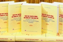 El libro del secretario general del Partido Comunista de Vietnam, Nguyen Phu Trong, sobre la unidad nacional. 