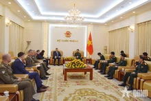 Escena de la reunión (Foto: qdnd.vn)