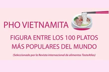 Pho vietnamita entre 100 platos más populares del mundo, según TasteAtlas