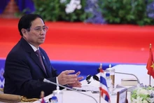 El primer ministro de Vietnam, Pham Minh Chinh, en la XVII Cumbre de Asia Oriental (Fotografía: VNA)