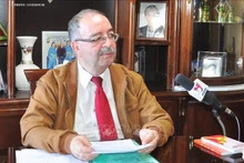 El secretario general de la Asociación de Amistad Argelia-Vietnam, Mohamed Berzig (Fotografía:VNA)