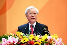 El secretario general del Partido Comunista de Vietnam, Nguyen Phu Trong. (Fotografía: VNA)