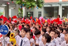 En la escuela secundaria Ngo Quyen. (Fotografía: VNA)