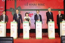 La ceremonia de inauguración de Food & Hotel Vietnam 2022. (Fotografía: VNA)