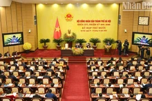 [Foto] Inauguran décimo período de sesiones del Consejo Popular de Hanói