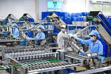Vietnam ha registrado un alto crecimiento del PIB durante muchos años (Fotografía: VNA)
