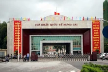 El puesto fronterizo de Mong Cai. (Fotografía: kinhtedothi.vn)