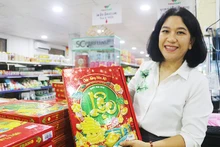 Le Thi Hong Thuyen, directora general de la compañía de comercio-servicio-transporte Viet Cam (Vietnam-Camboya) y propietaria del supermercado Vinamart.