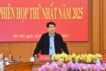 [Foto] Jefe del Estado vietnamita preside reunión del Comité Directivo Central para la Reforma Judicial
