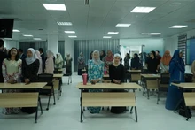 Estudiantes de una clase del idioma vietnamita en la Universidad Nacional de Brunéi. (Foto:VNA)