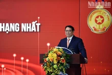 El primer ministro de Vietnam, Pham Minh Chinh (Fotografía: Tran Hai)