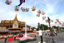 Camboya celebra la ceremonia conmemorativa por el 70 aniversario del Día de la Independencia (Foto:VNA)
