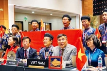 Acto de declaración del Festival Ba Chua Xu, conocido como Santa Madre del Reino, en la montaña Sam de Vietnam, como integrante de la Lista Representativa de Patrimonios Culturales Inmateriales de la Humanidad. (Foto: Ministerio de Relaciones Exteriores)
