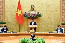 El premier Pham Minh Chinh en la reunión (Fuente: VNA)