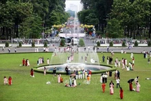 Durante las festividades de Año Nuevo 2025, Ciudad Ho Chi Minh recibe 750 mil visitantes (Foto: VNA)