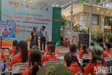 Diversas actividades en Festival infantil Vietnam-Laos-Camboya 2024