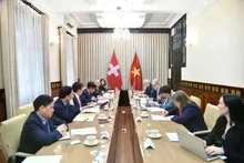 En la Consulta política Vietnam - Suiza (Foto: VNA)