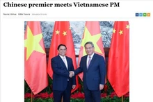 Un artículo de Xinhua sobre el premier vietnamita Pham Minh Chinh y su homólogo chino Li Qiang.