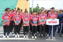 Selección vietnamita en el evento. (Foto: VNA)