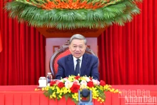 El secretario general del Partido Comunista de Vietnam, To Lam, en el evento (Foto: Nhan Dan)