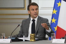 El presidente de Francia, Emmanuel Macron. (Foto: AFP/VNA)
