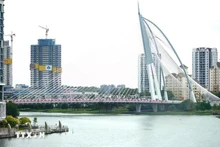 El puente Seri Wawasan, un lugar famoso en la capital administrativa de Malasia, Putrajaya. (Foto: VNA)