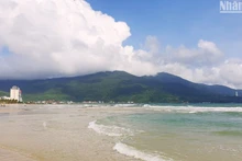 La playa My Khe en la ciudad central de Da Nang (Foto: Nhan Dan)